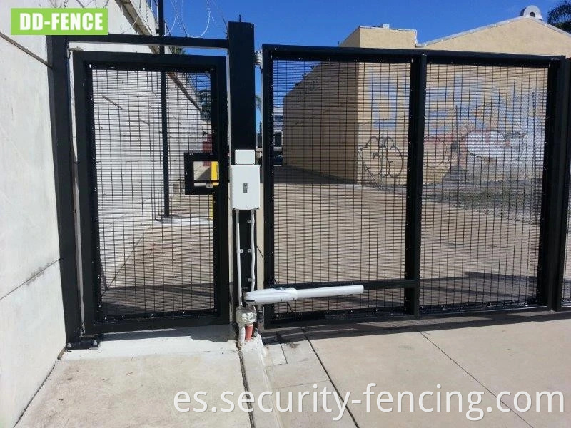 Alta seguridad 358 Mesh Wire Anti -Climb Fence para la industria de la villa Área comercial del aeropuerto